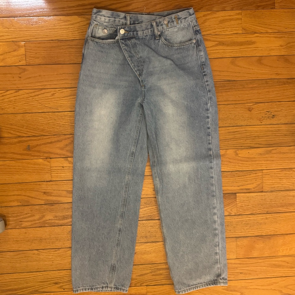 Grey Lab Cross Over Blue Jeans 29